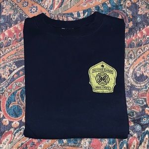 LIKE NEW! Champion Notre Dame Fire Dept Sweatshirt